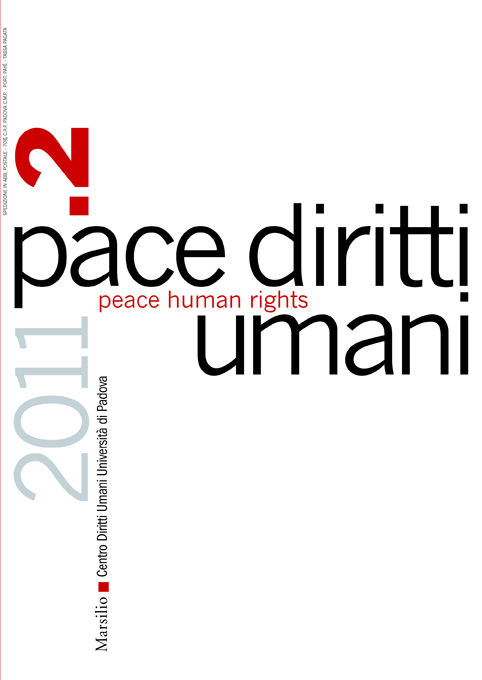 Pace diritti umani. 2/2011