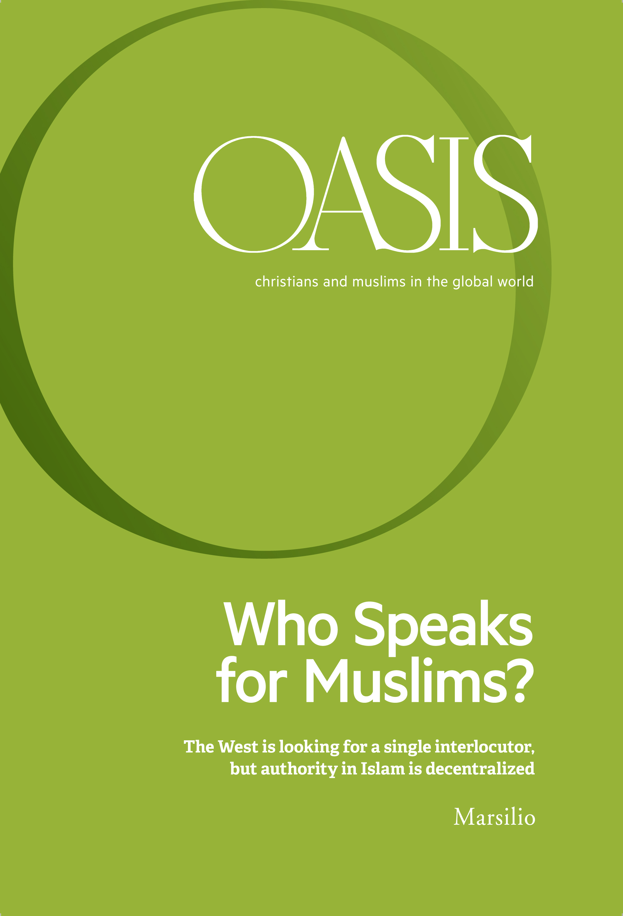 Oasis n. 25, Who Speaks for Muslims? (ed. inglese) 