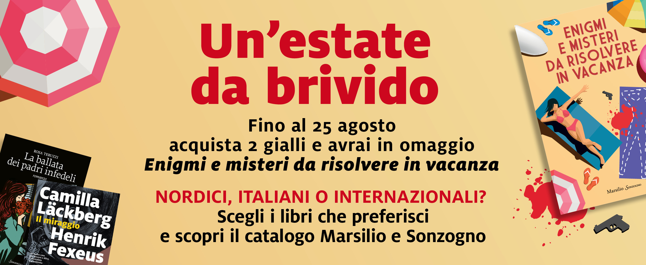 scontistica banner estete da brividi gialli libri in sconto - 20%