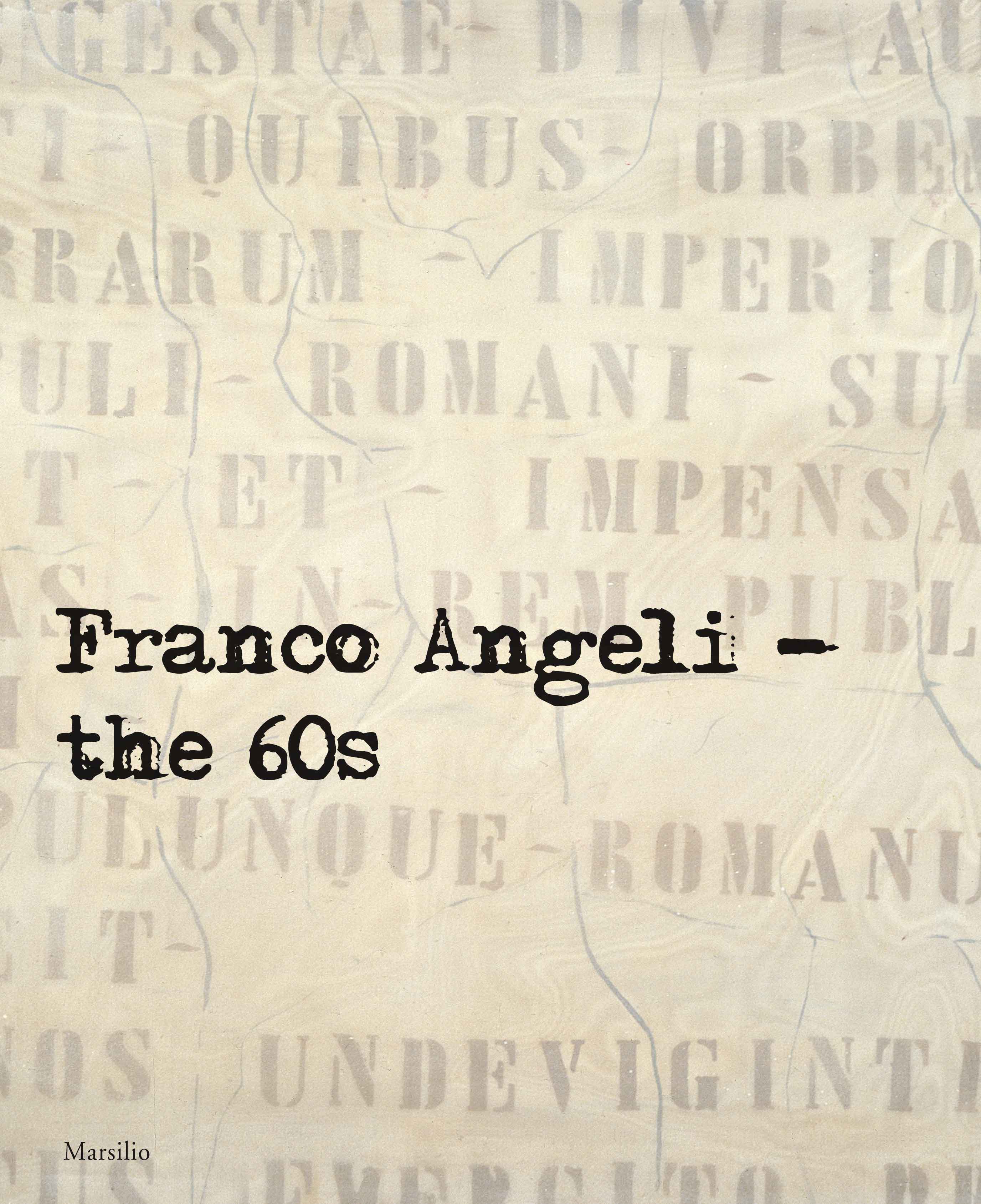 Franco Angeli. The 60s