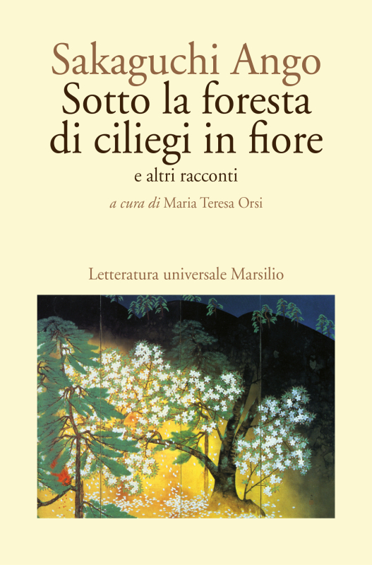 Sotto la foresta di ciliegi in fiore